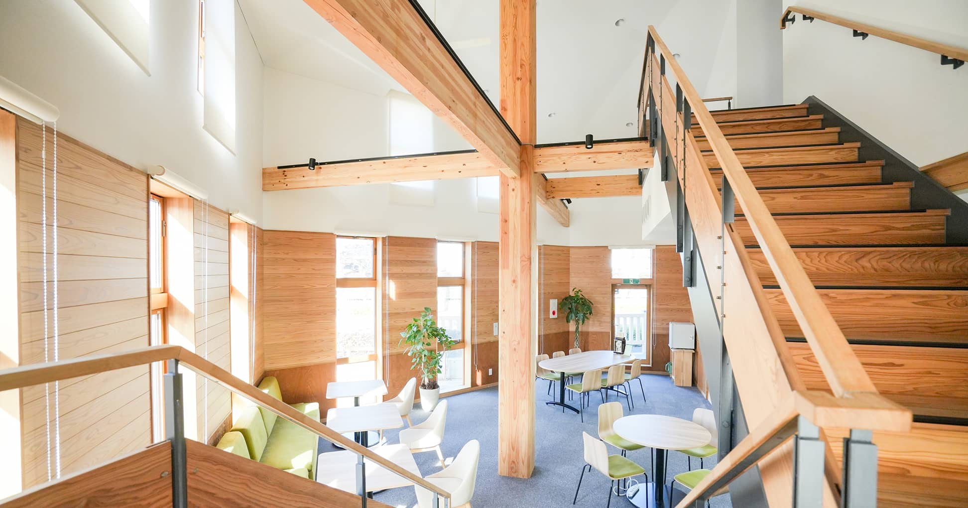 社屋内観の写真